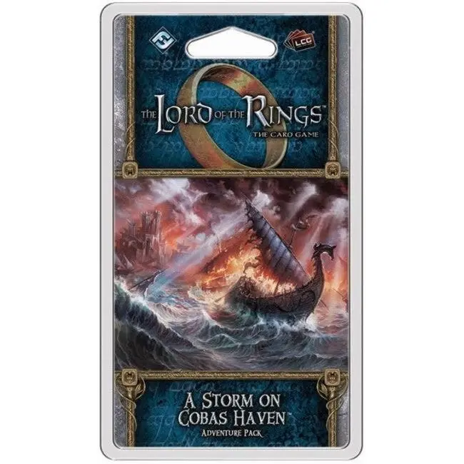The Lord of the Rings LCG: A Storm on Cobas Haven Adventure Pack - Toys & Games