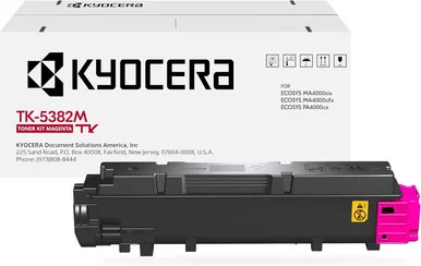 Kyocera TK-5382M Original Laser Toner Cartridge - Box - Magenta - 1 Pack (tk5382m)