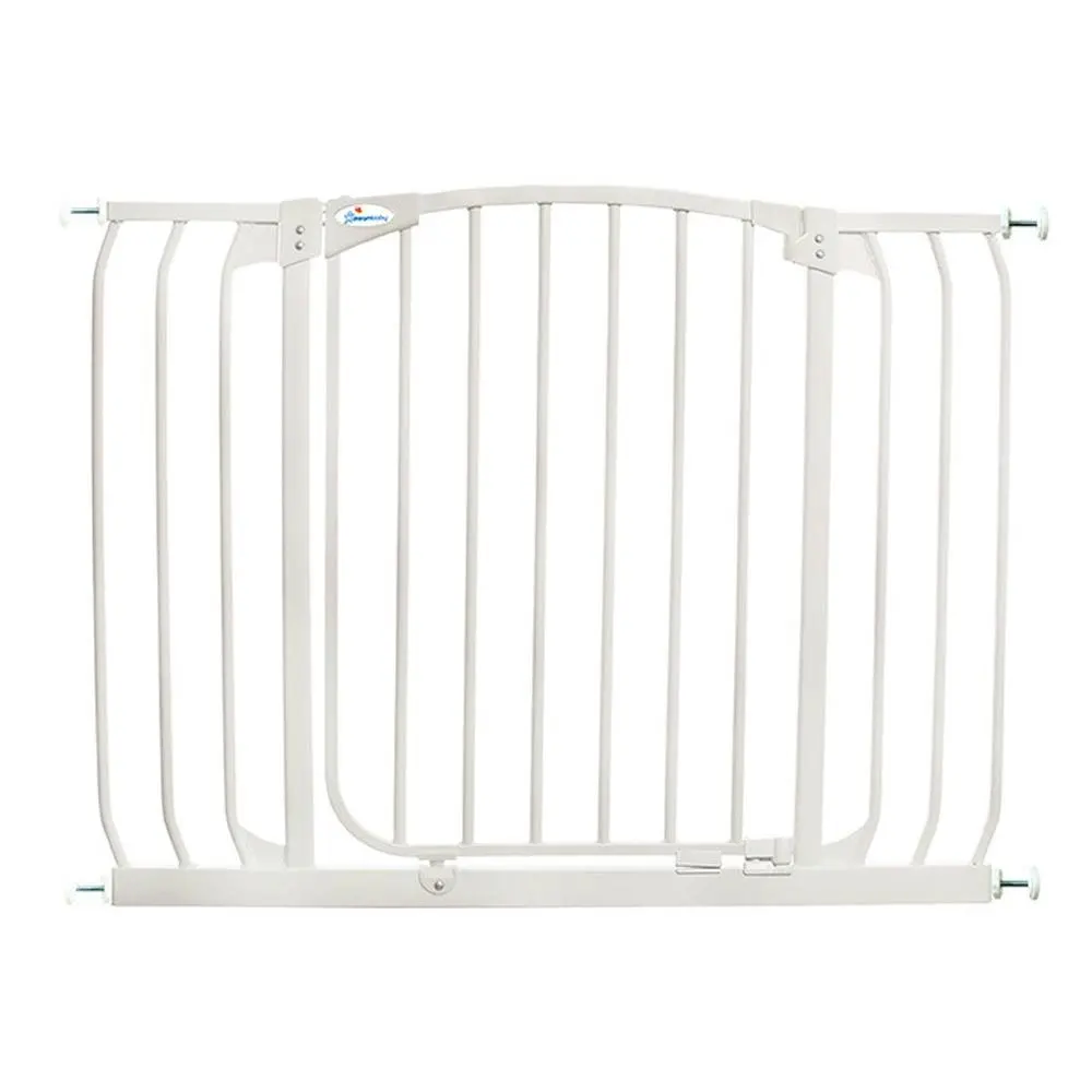 dreambaby Chelsea 108cm Xtra-Wide Hallway Auto-Close Security Safety Gate White