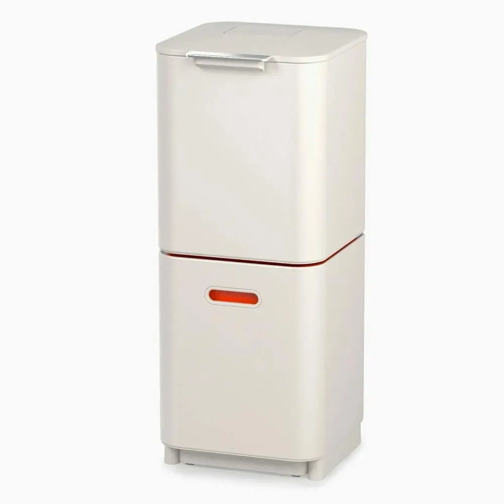 Joseph Joseph Totem Compact Waste Separation 40L Bin Stone 30064 - Home & Garden