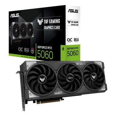 TUF NVIDIA GeForce 5060 Graphic Card - 8 GB GDDR7 (tuf-rtx5060-o8g-gaming)