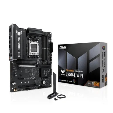 TUF GAMING B850-E WIFI Gaming Desktop Motherboard - AMD B850 Chipset - Socket AM5 - ATX (tufgamingb850-ewifi)