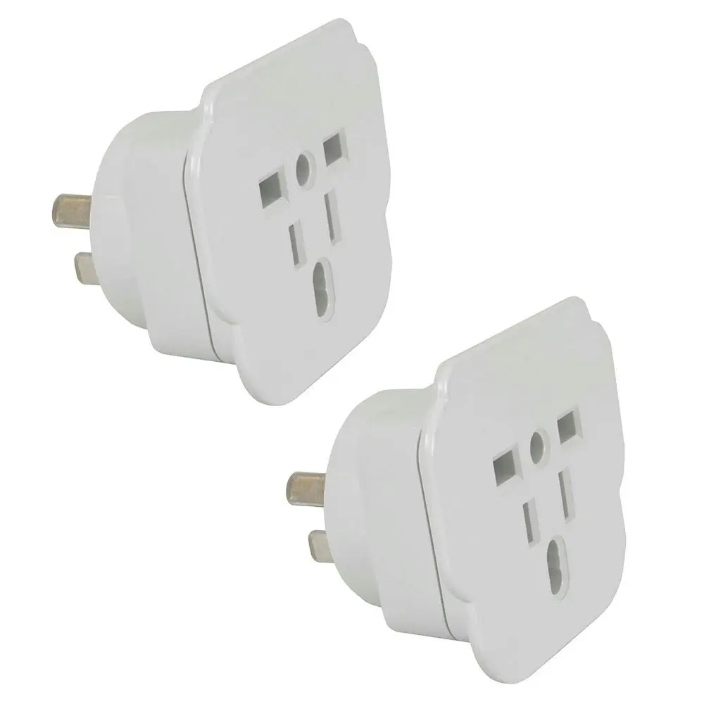 2PK Moki Travel Adaptor Inbound Universal World to AU/NZ Travel Adapter/Socket - Electronics