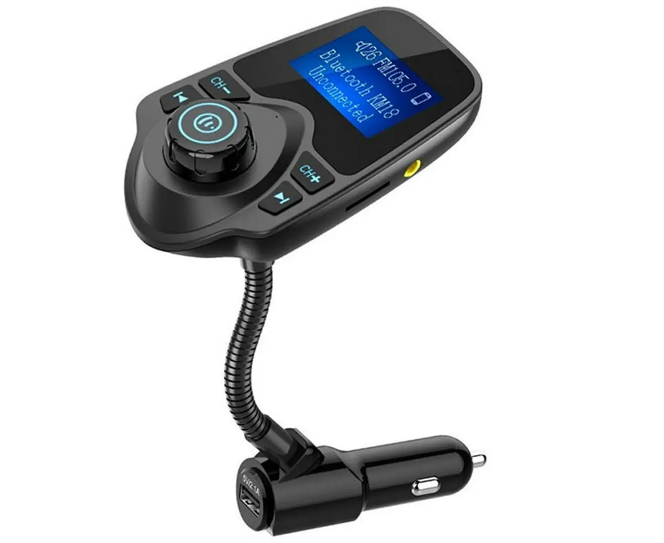 Bluetooth Car FM Transmitter Audio Adapter Receiver Wireless Handsfree Car Kit - Automotive