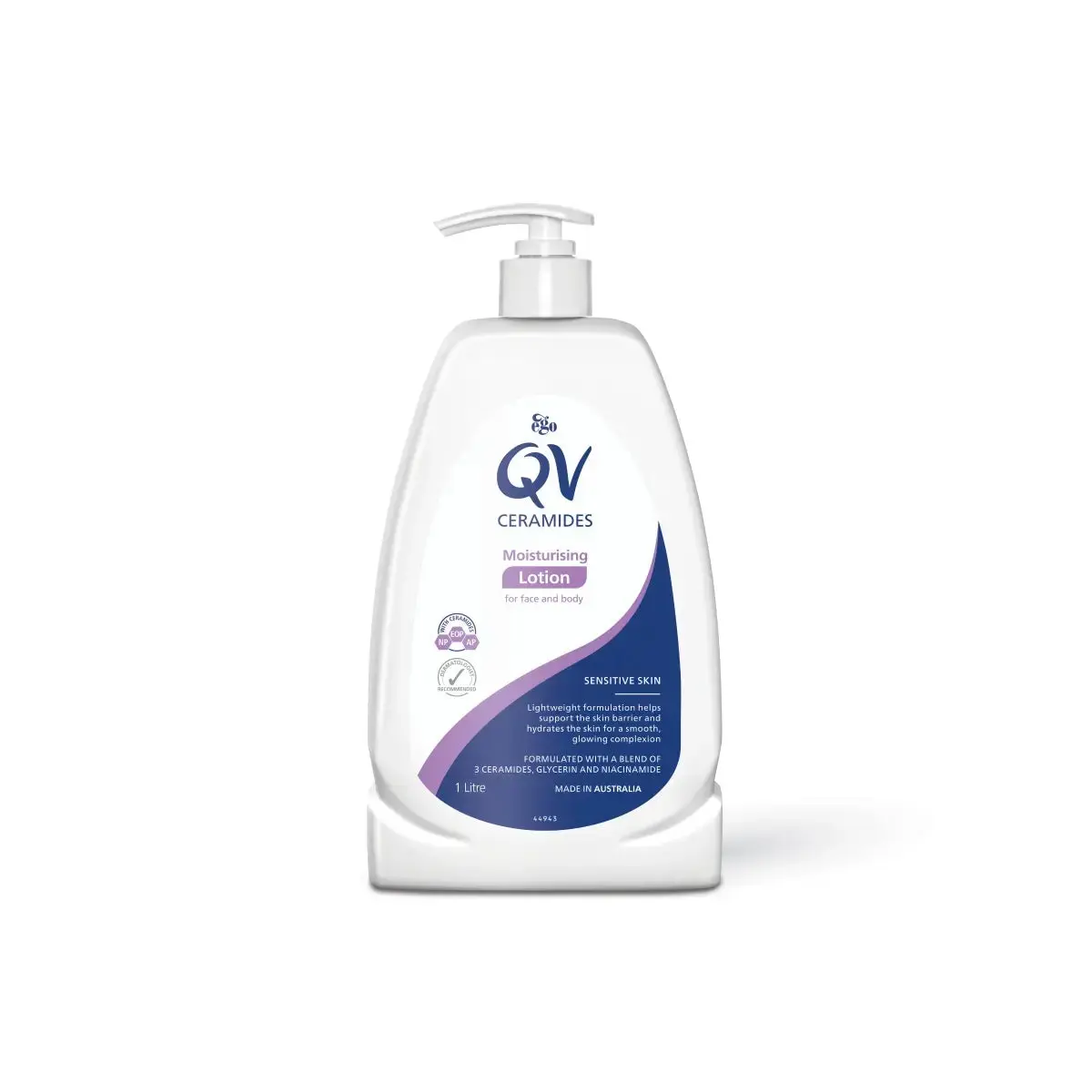 EGO QV CERAMIDES LOTION PUMP 1L - Beauty