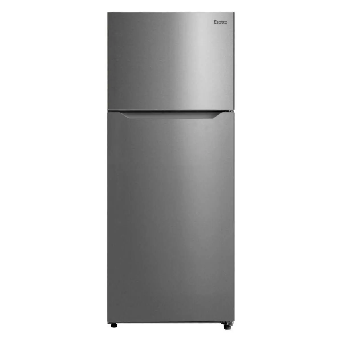 Esatto 413L Top Mount Frost Free Fridge Stainless Steel - Home & Garden