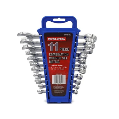 Ultra Steel UW16138J 11-Piece Combination Wrench Set