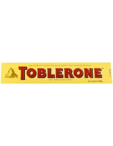 Toblerone Milk 400g x 10 - Groceries