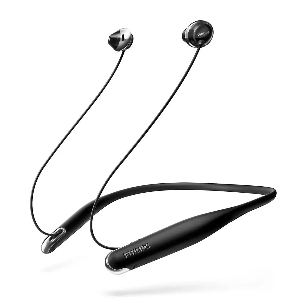 Philips Flite Wireless Hyprlite Invisible Feel Bluetooth Neckband Headphones - Electronics