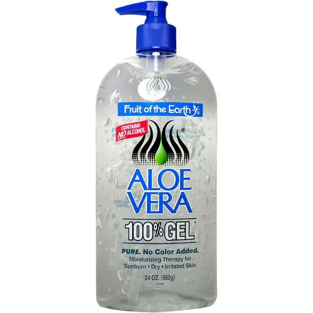 Fruit Of The Earth Aloe Vera Gel Moisturising Skin Care 680g with pump - Beauty