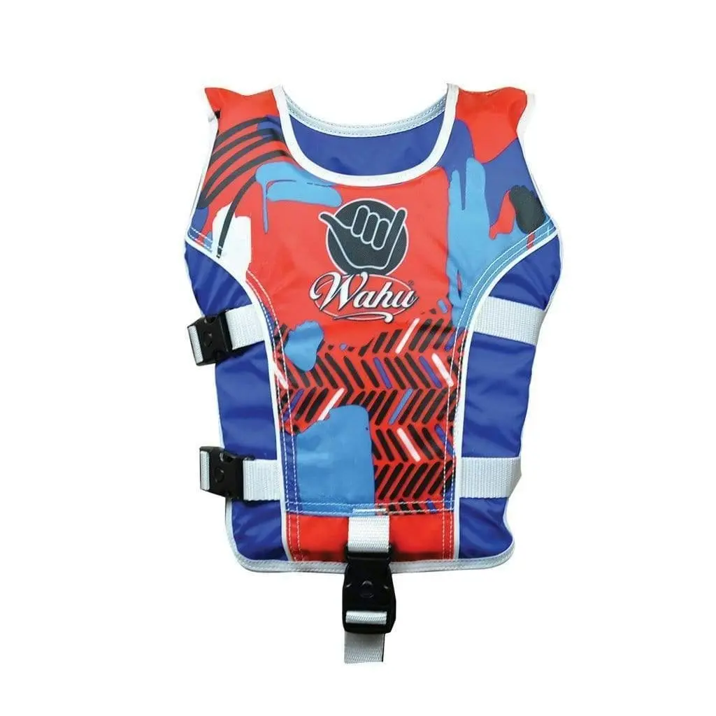 Wahu Swim/Life Vest/Jacket Child Small Red/Blue 15-25kg 2-3y Swimming/Water