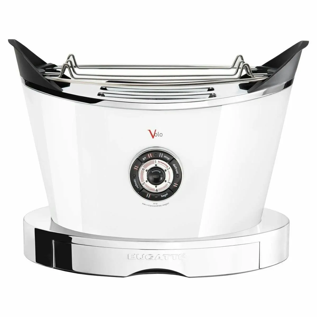 Bugatti Volo 2 Slice Toaster White - Home & Garden