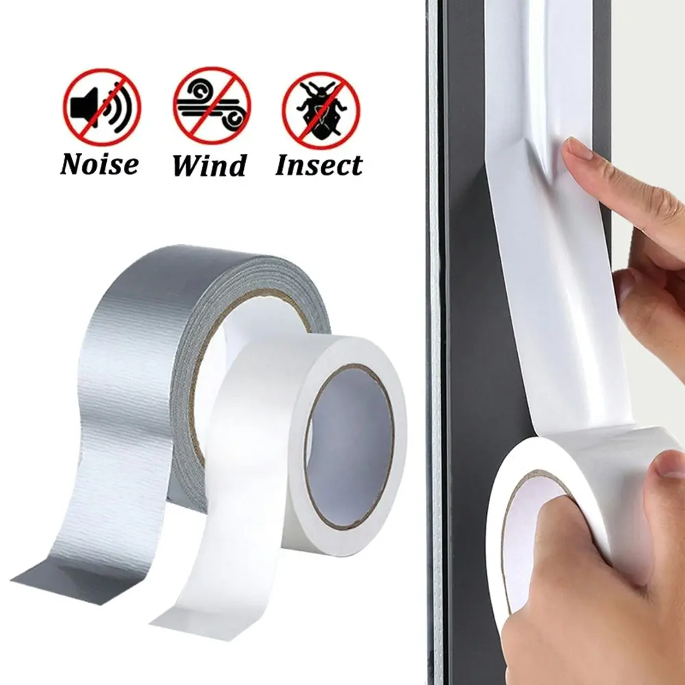 2 Pack Windproof Window Sealing Tape Self Adhesive Seam Sealing Strip Tape - Hardware