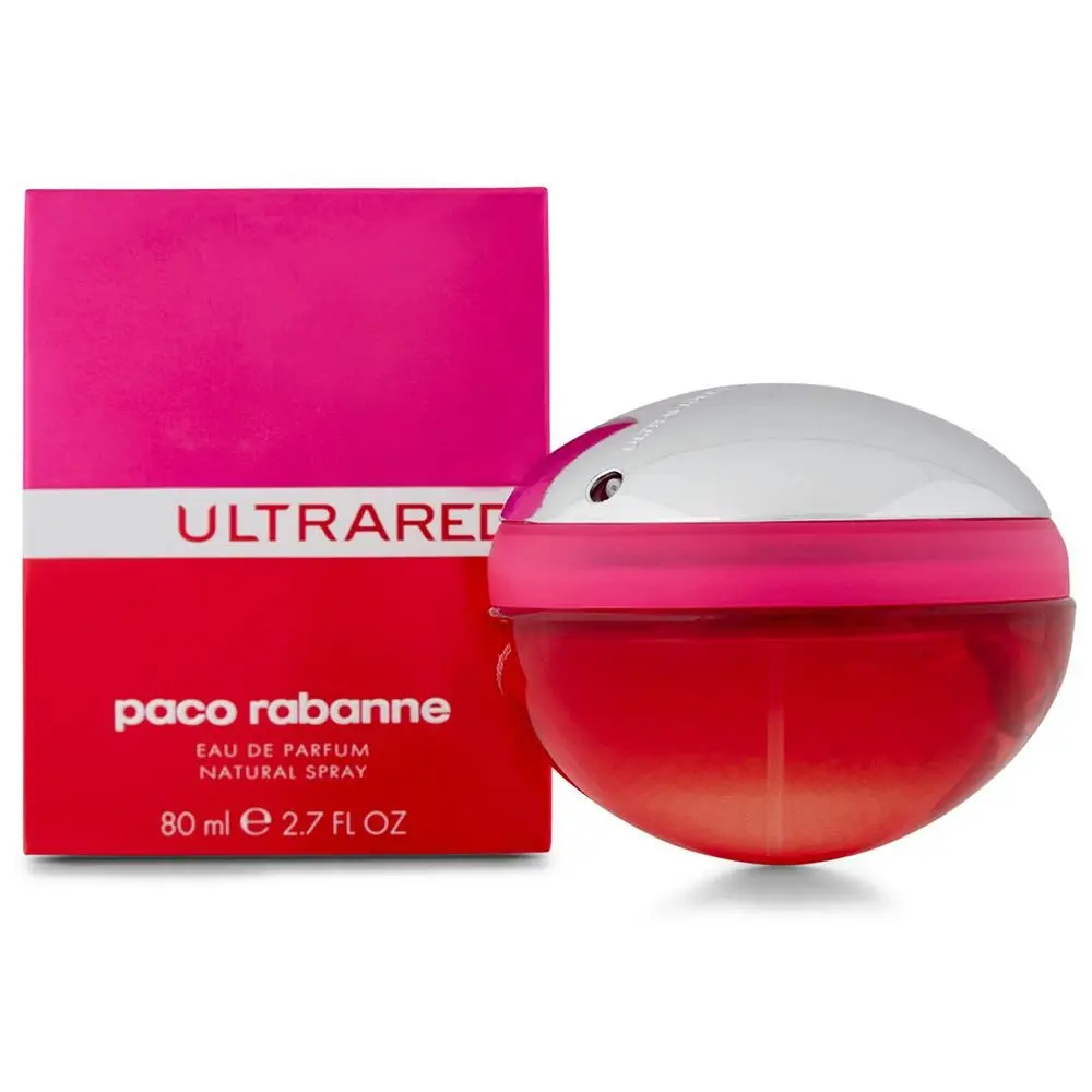 Paco Rabanne Ultrared Women's Perfume 80ml EDP Eau De Parfum Fragrance Spray - Beauty
