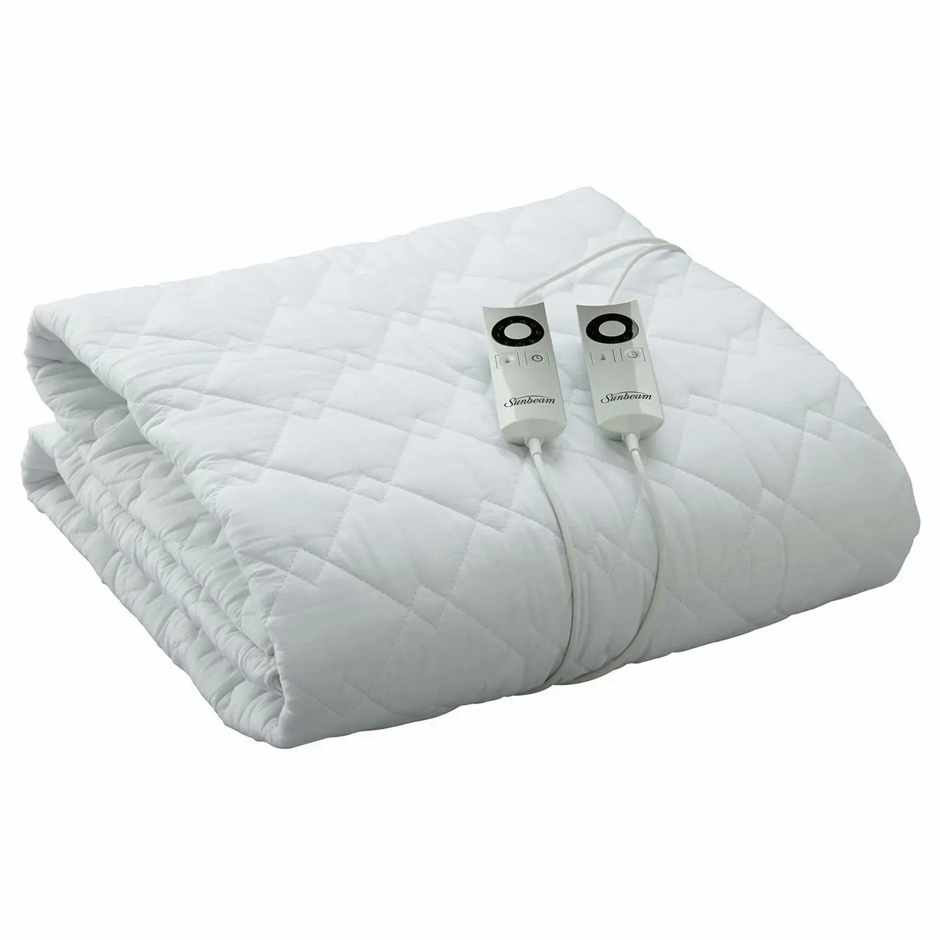Sunbeam Sleep Perfect Quilted Electric Blanket Super King - Home & Garden