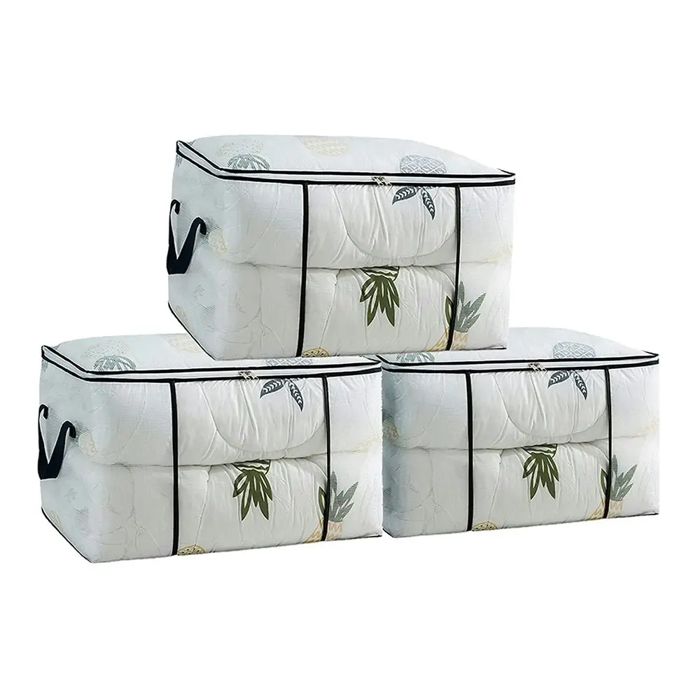 3 Packs Transparent Clothes Closet Storage Bag - Home & Garden