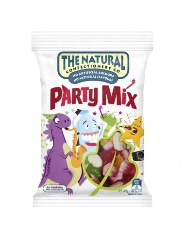 The Natural Confectionery Co. Party Mix 180g x 12 - Groceries