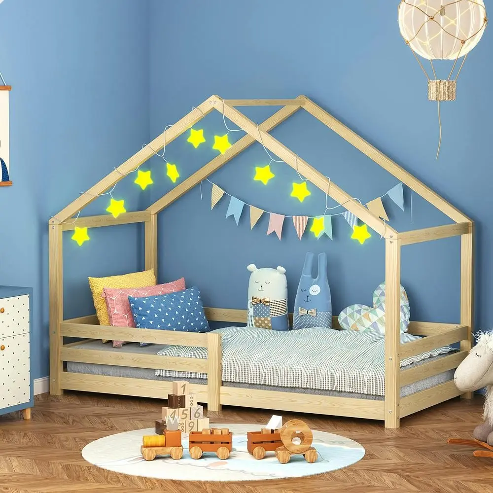 Alfordson Bed Frame Wooden Mattress Base Single Nellie - Furniture