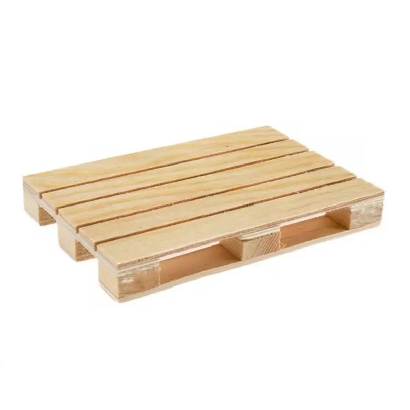 Mini Wooden Pallet Glass Coasters/Mats For Beverages Drink Cups Beers Home/Bar - Home & Garden