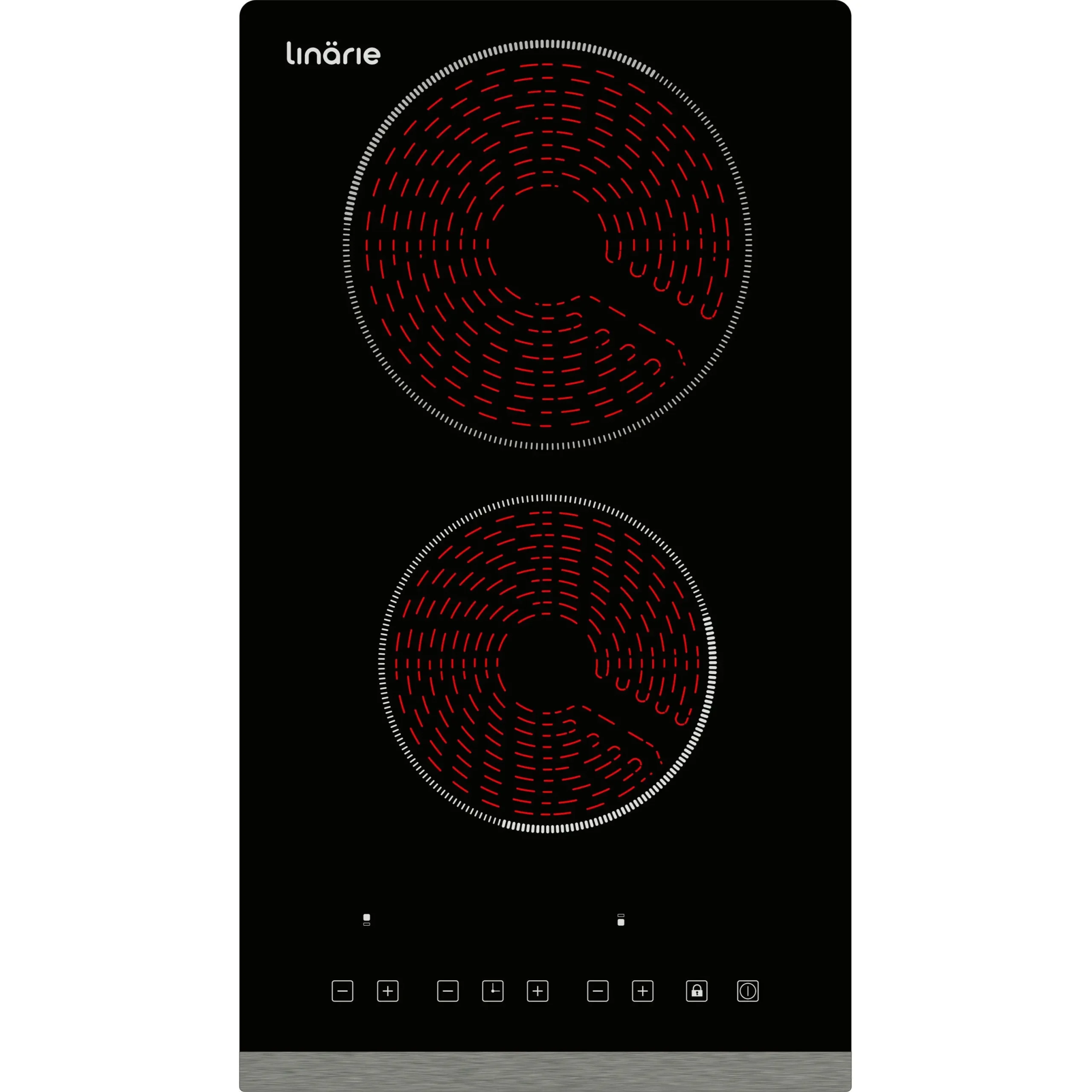 Linarie 30cm Domino 2 Burner Ceramic Cooktop - Home & Garden