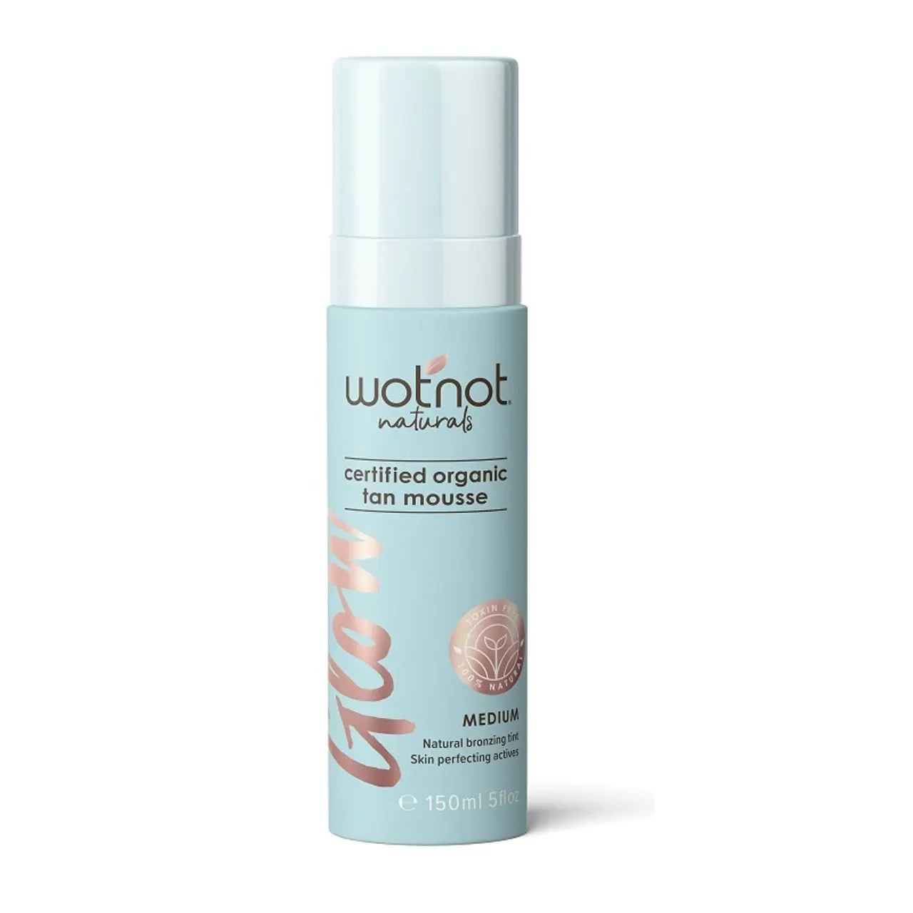 WOTNOT Certified Organic Self Tan Mousse Medium 150ml - Beauty
