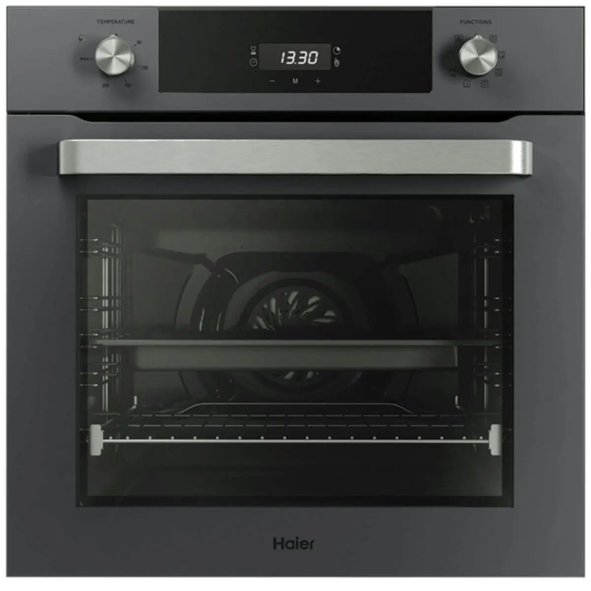 Haier , 60cm Grey, 7 Function Oven with Air Fry - Home & Garden