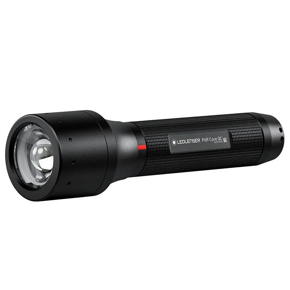Led Lenser P6R Core QC Rechargeable Torch Flashlight - Sports & Outdoor