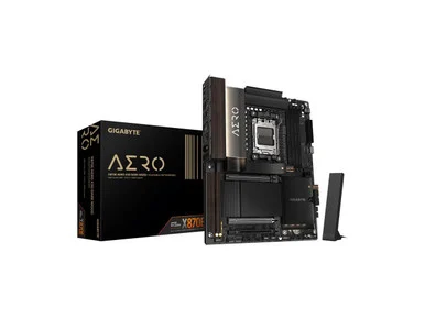 GIGABYTE Ultra Durable X870E AERO X3D DARK WOOD Gaming Desktop Motherboard - AMD X870E Chipset - Socket AM5 - ATX (x870eaeroxdkwood)