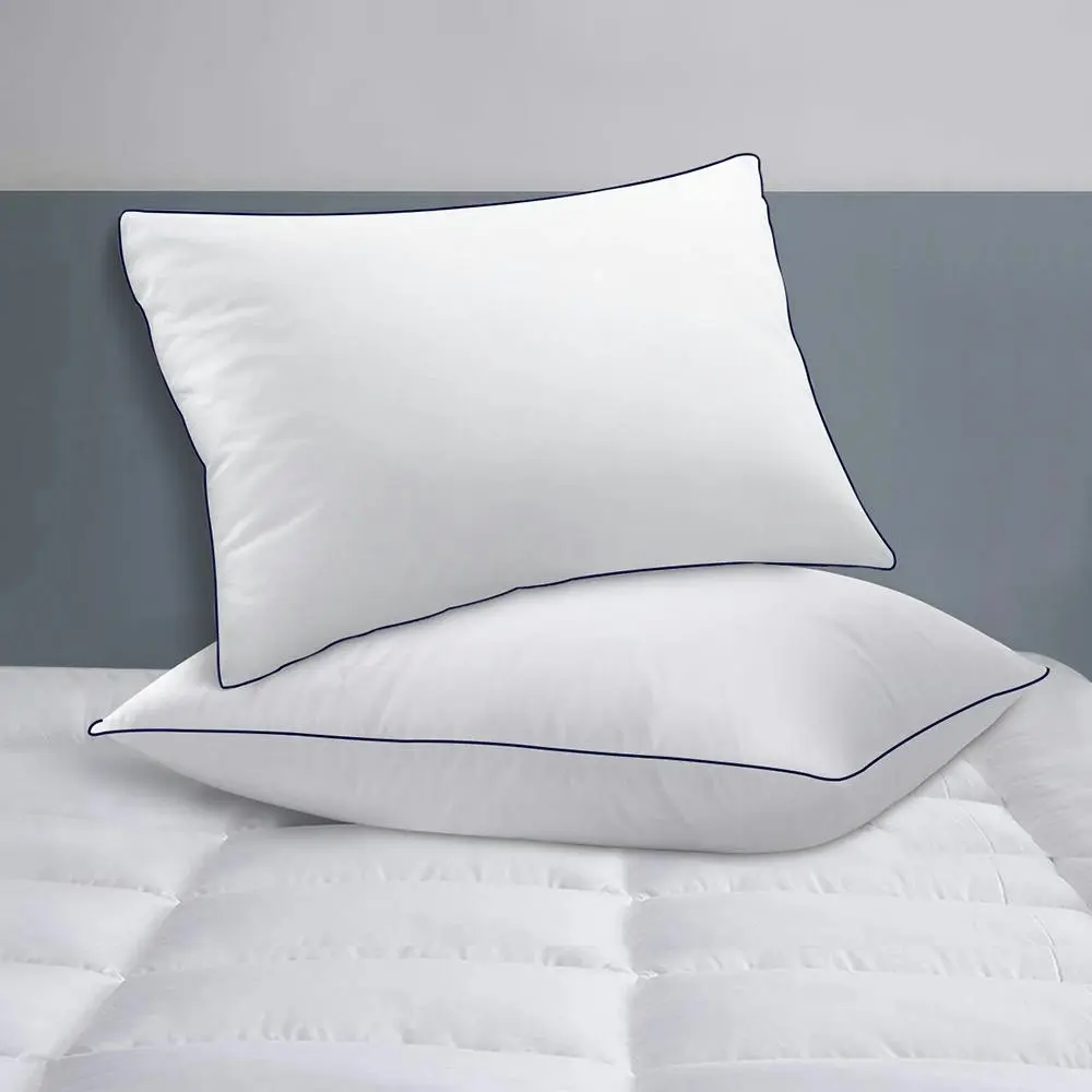 Starry Eucalypt Pillow Microfibre Twin Pack Soft - Home & Garden