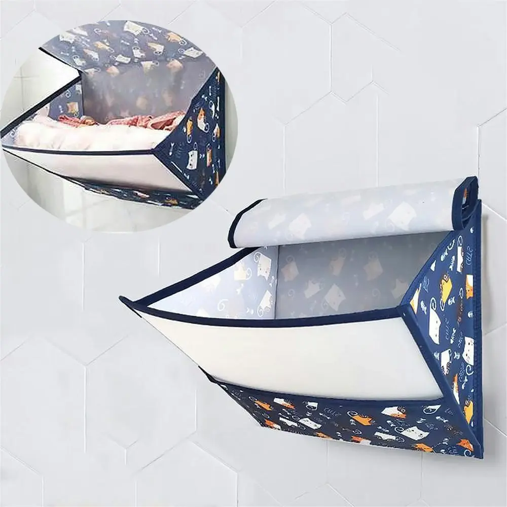 Foldable Bathroom Waterproof Hanging Bag Bath Clothes Storage Bag Laundry Bag - Home & Garden