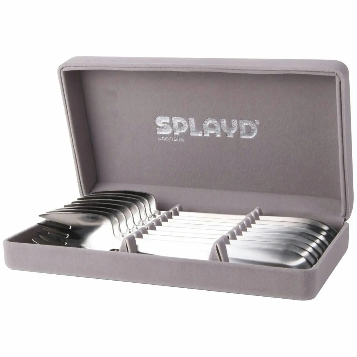 Splayd Luxury Stainless Steel Satin 8pc Set s - Home & Garden