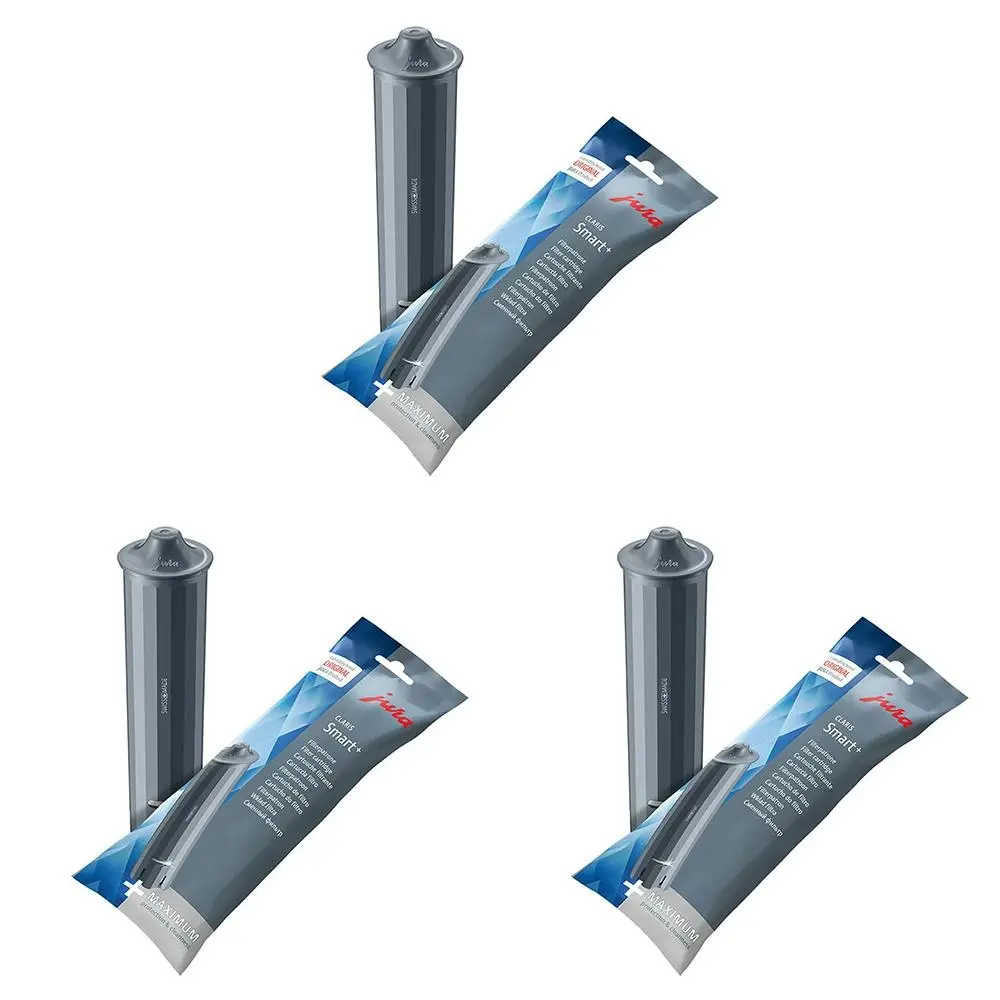 3x Jura Claris Smart+ Replacement Cartridge Water Filter Coffee Machine Single - Home & Garden