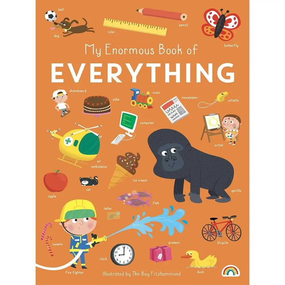 Really Decent Books Enormous Book Of Everything Kids/Children Fun Play Book 1y+ - Entertainment