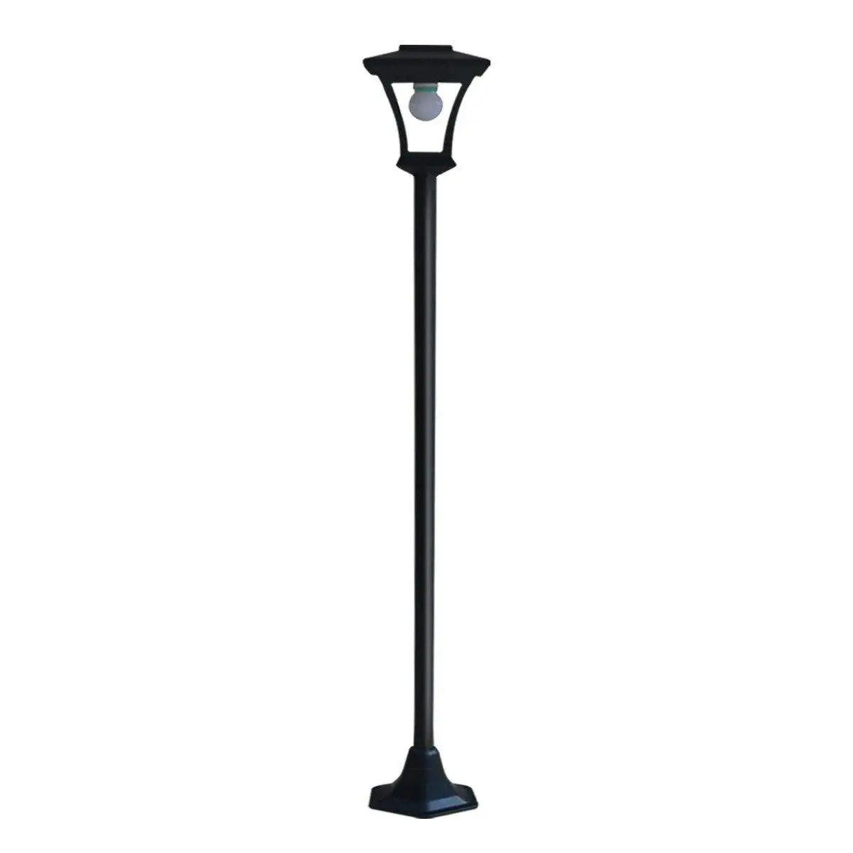 Ausway Deluxe Outdoor Solar Lights Garden Lamp Post X2 - Home & Garden