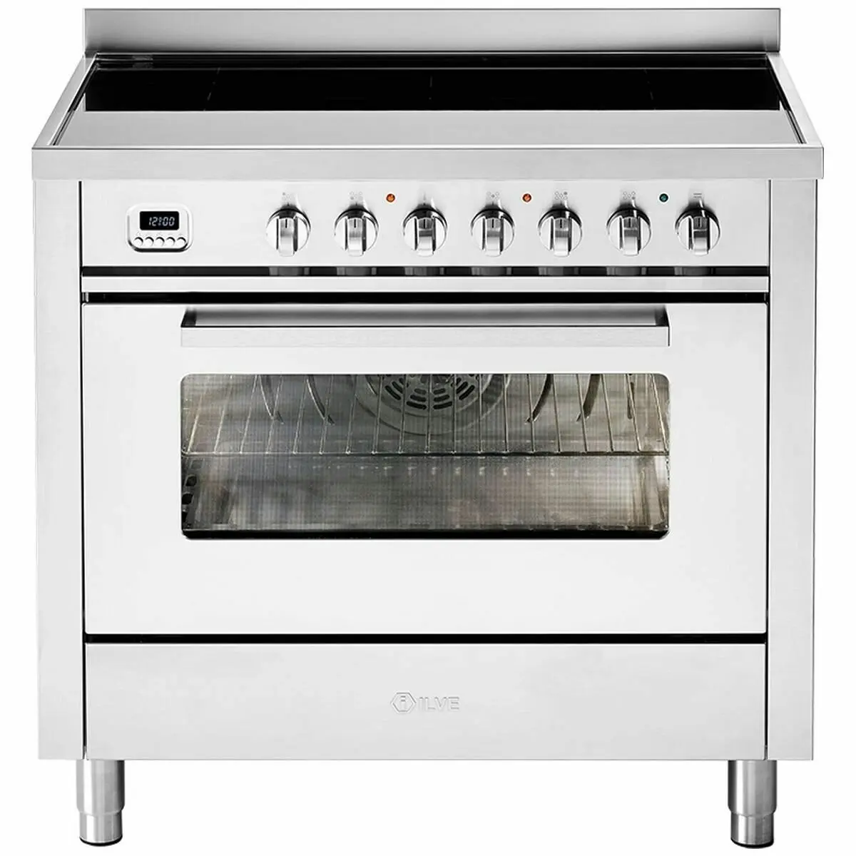 Ilve 90cm Pro-Line Single Electric Oven with Induction Cooktop