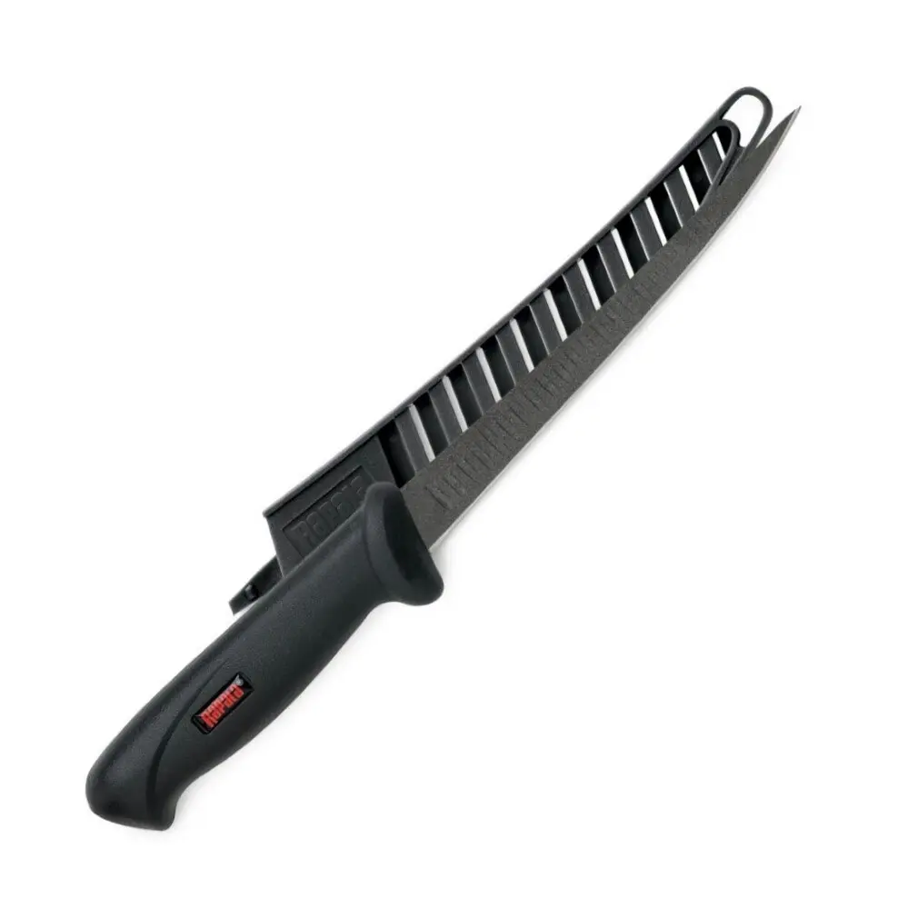 7 Inch Rapala EZ Glide Fillet Knife with Scalloped Blade - Sports & Outdoor