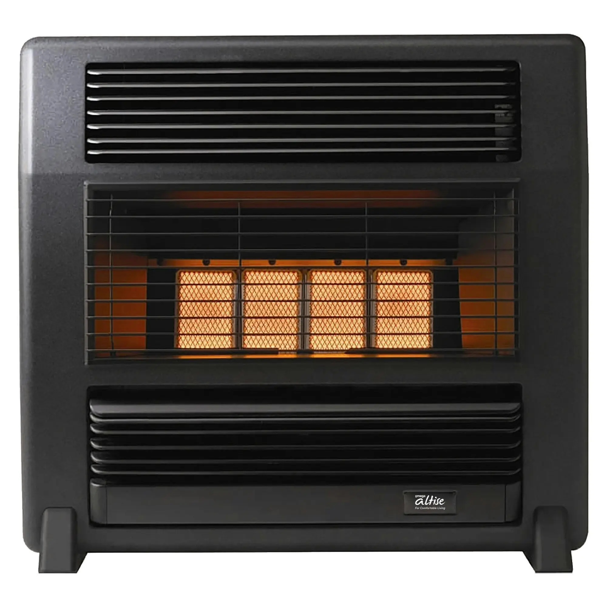 Omega Altise Lancer Natural Gas Radiant Convector Heater - Hardware