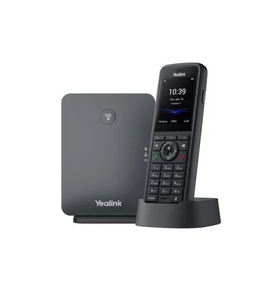 Yealink W79P Pro IP Phone - Cordless - Cordless - DECT, Bluetooth - 3 Multiple Conferencing - Desktop, Wall Mountable - Classic Gray, Black (yea-w79p-pro)