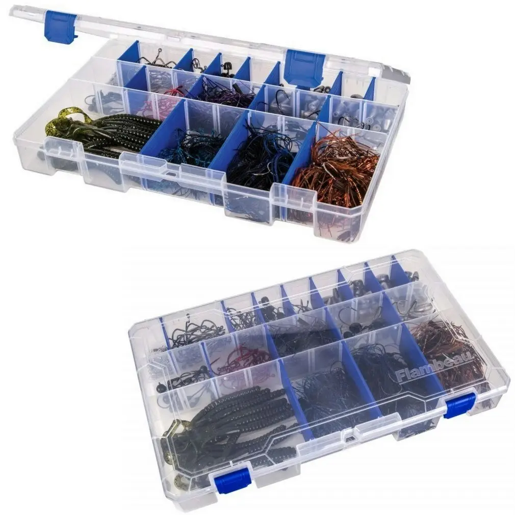 Flambeau 5003 25 Compartment Tuff Tainer Fishing Tackle Tray with Zerust - Sports & Outdoor