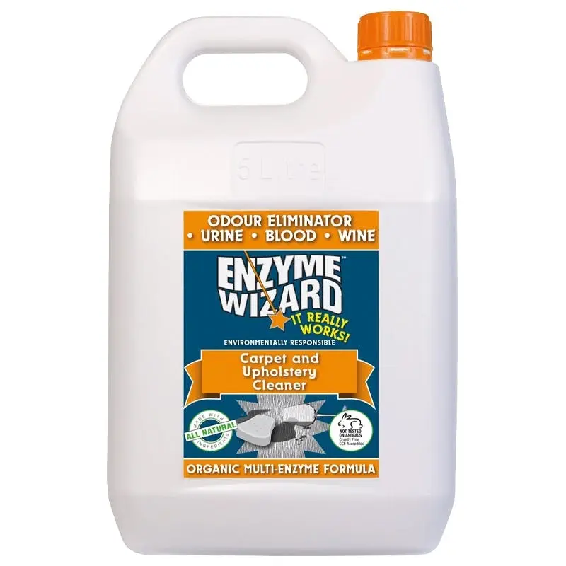 Enzyme Wizard 5L Carpet/Upholstery/Rug/Synthetics/Wool/Cotton Pet Stain Cleaner - Supermarket Specials