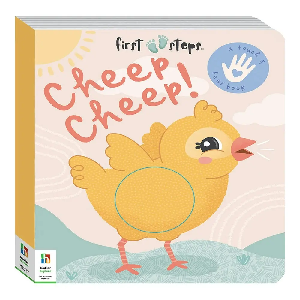 Building Blocks First Steps Cheep Cheep! Sensory Board Book Journal/Diary 0y+ - Entertainment