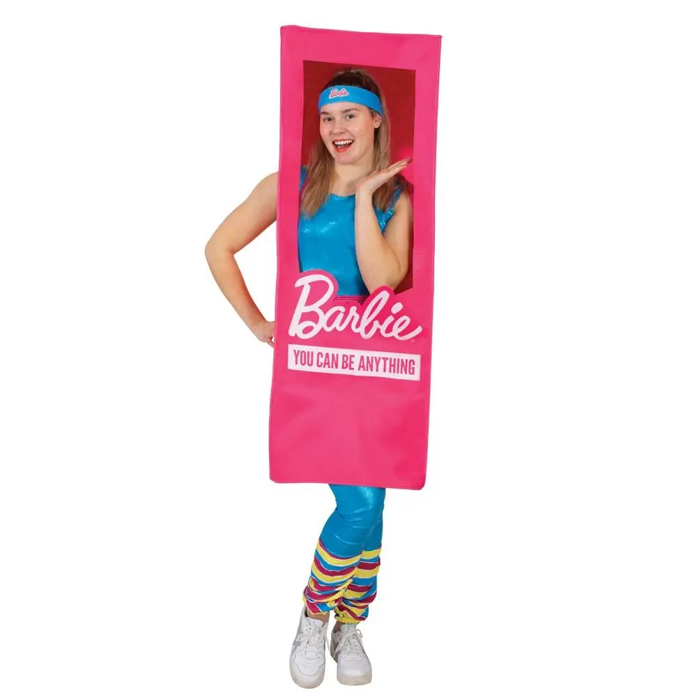Mattel Barbie Lifesize Doll Box Adult Halloween Party Dress Up Costume/Outfit - Fashion