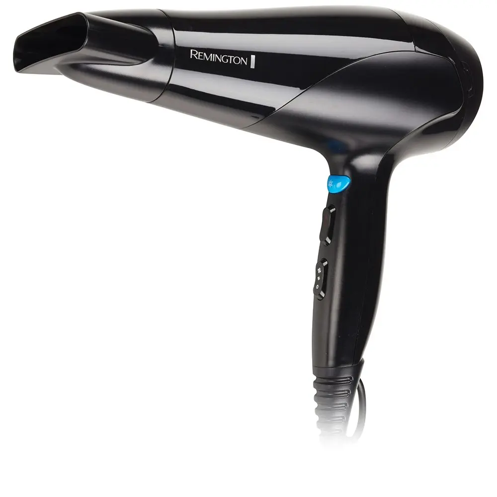 Remington 2000W Aero Filtered 3 Heat Dual Speed Cool Shot Blow Dry Hair Dryer - Beauty