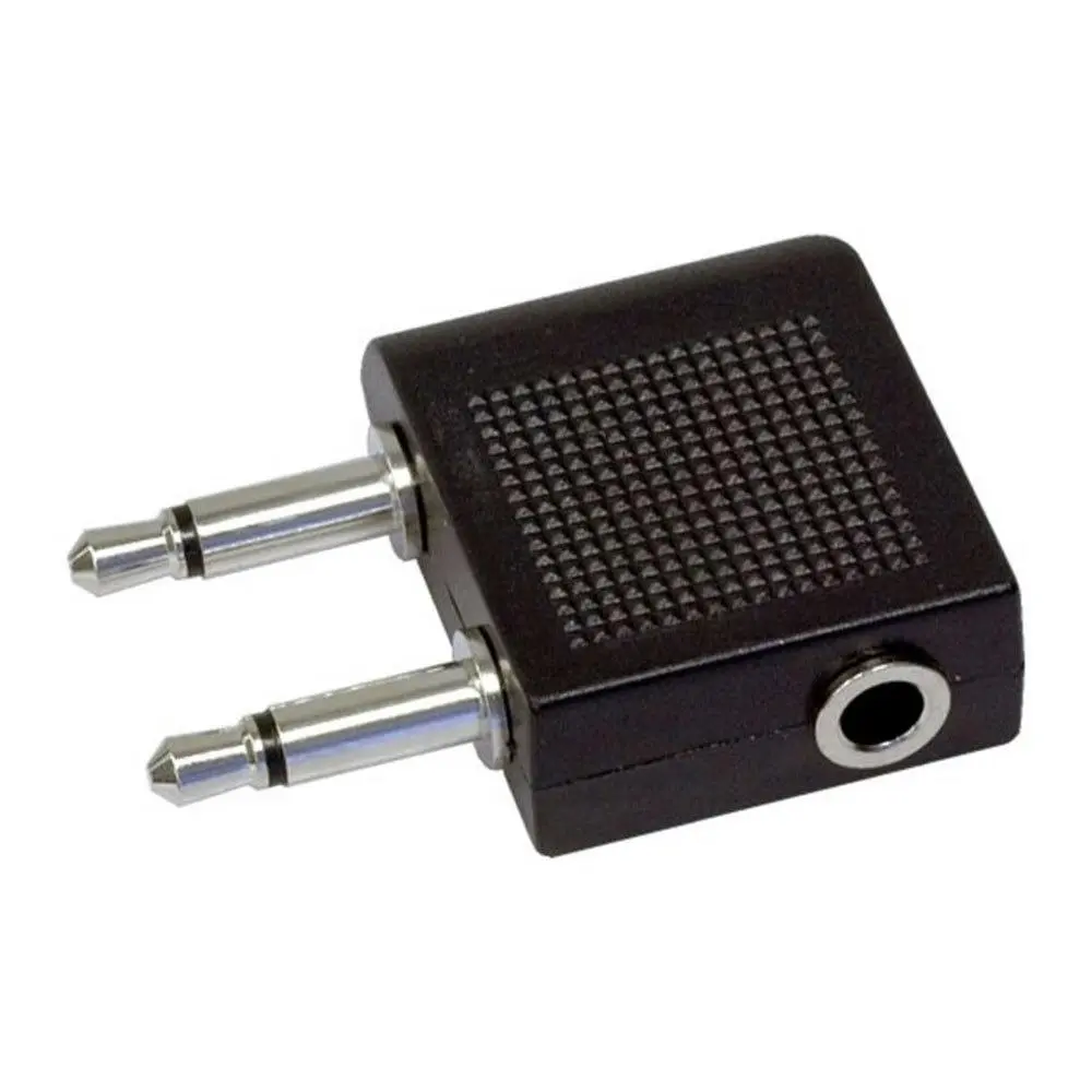 Aeroplane Airplane/Plane Travel Adapter 3.5mm Jack Audio Headphones Earphone - Electronics