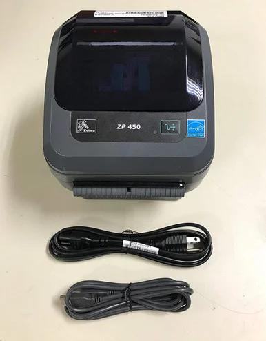 Zebra ZP450 Desktop Direct Thermal Printer - Monochrome - Label Print - USB - Serial - Parallel (zp450-0501-0000a)