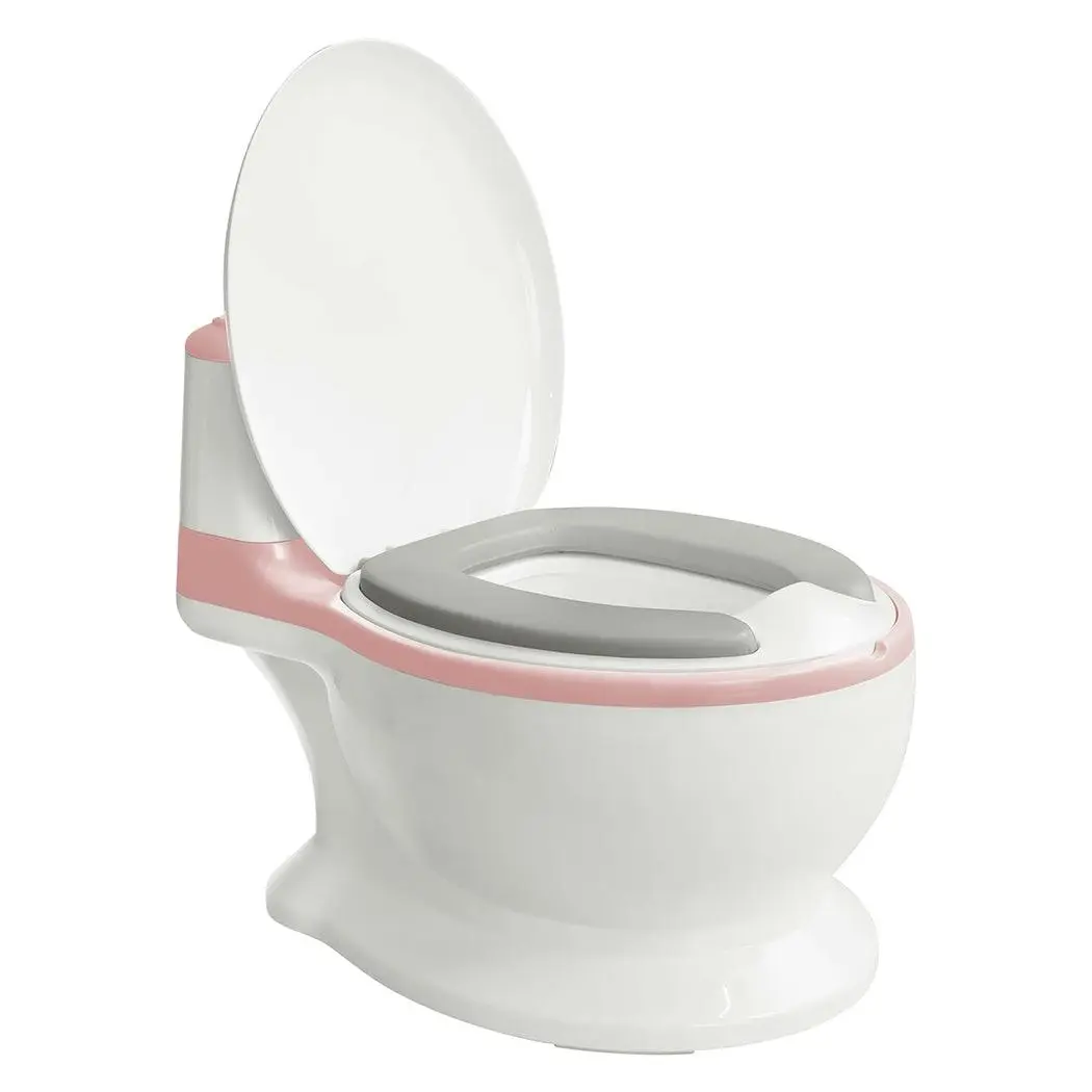 BoPeep Potty Training Seat Kids Safety Toilet Trainer Toddler Non-Slip Pink