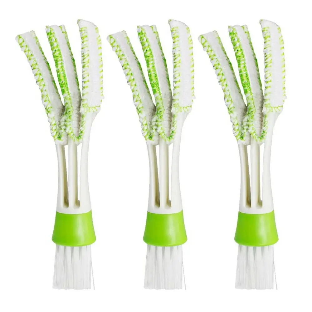 3 Pcs 2 In 1 Automotive Air Conditioner Cleaner And Brush - Home & Garden